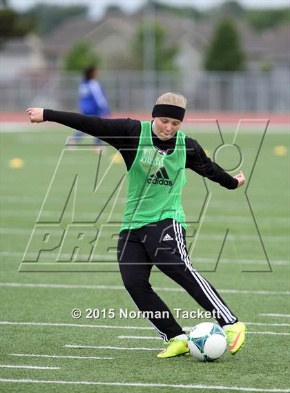 Thumbnail 3 in Andover @Heights (KSHSAA 5A Regional Playoff) photogallery.