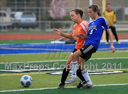 Thumbnail 3 in Mesa Verde vs Capital Christian (River City Tournament) photogallery.