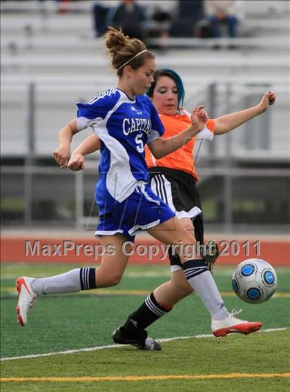 Thumbnail 2 in Mesa Verde vs Capital Christian (River City Tournament) photogallery.
