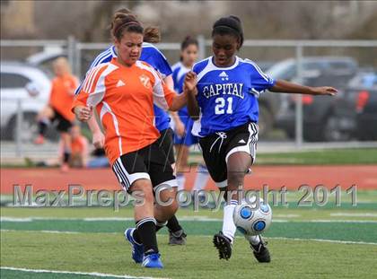 Thumbnail 1 in Mesa Verde vs Capital Christian (River City Tournament) photogallery.