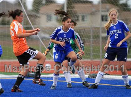Thumbnail 1 in Mesa Verde vs Capital Christian (River City Tournament) photogallery.