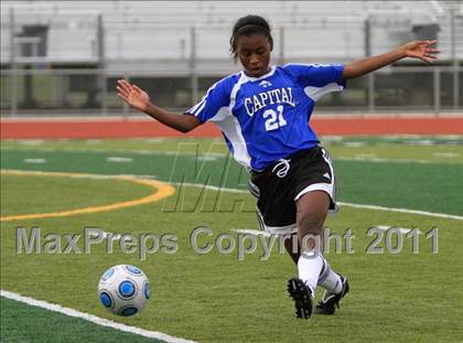 Thumbnail 1 in Mesa Verde vs Capital Christian (River City Tournament) photogallery.