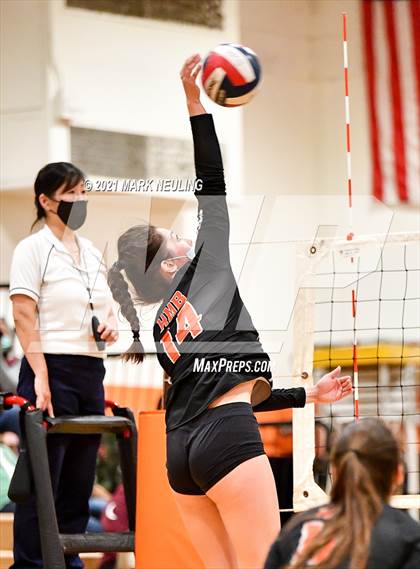 Thumbnail 3 in Ann Sobrato @ Half Moon Bay (CIF CCS D3 Quarterfinal) photogallery.
