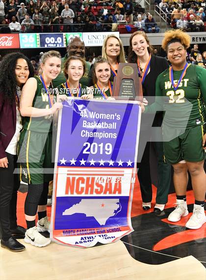 Thumbnail 2 in West Forsyth vs. Southeast Raleigh (NCHSAA 4A Final) photogallery.