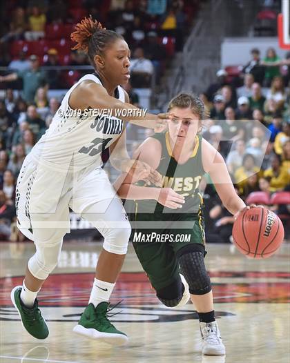 Thumbnail 3 in West Forsyth vs. Southeast Raleigh (NCHSAA 4A Final) photogallery.