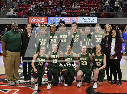 Thumbnail 2 in West Forsyth vs. Southeast Raleigh (NCHSAA 4A Final) photogallery.