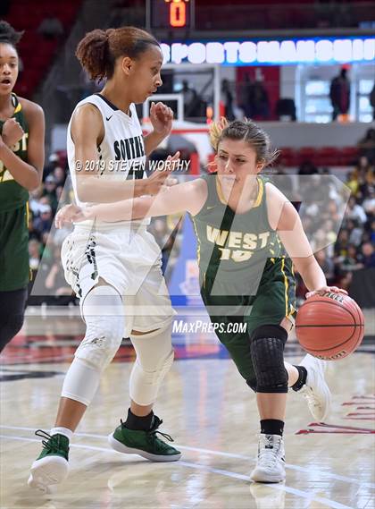 Thumbnail 2 in West Forsyth vs. Southeast Raleigh (NCHSAA 4A Final) photogallery.