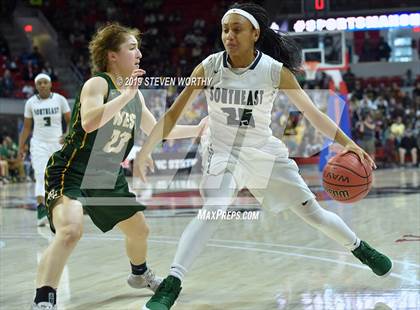 Thumbnail 2 in West Forsyth vs. Southeast Raleigh (NCHSAA 4A Final) photogallery.