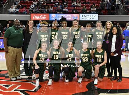 Thumbnail 3 in West Forsyth vs. Southeast Raleigh (NCHSAA 4A Final) photogallery.
