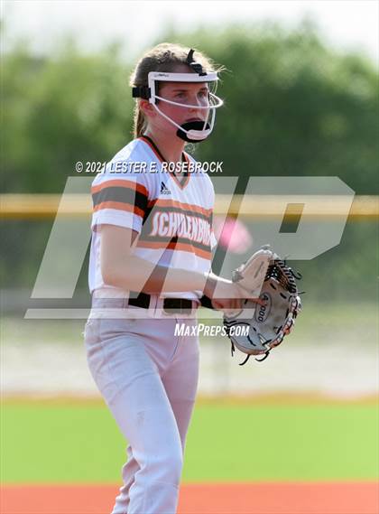 Thumbnail 2 in Schulenburg vs. Three Rivers (UIL 2A Area Playoffs) photogallery.