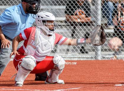 Thumbnail 3 in Schulenburg vs. Three Rivers (UIL 2A Area Playoffs) photogallery.