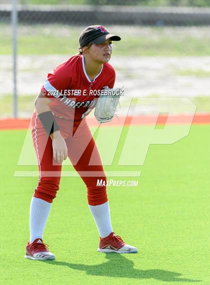 Thumbnail 2 in Schulenburg vs. Three Rivers (UIL 2A Area Playoffs) photogallery.