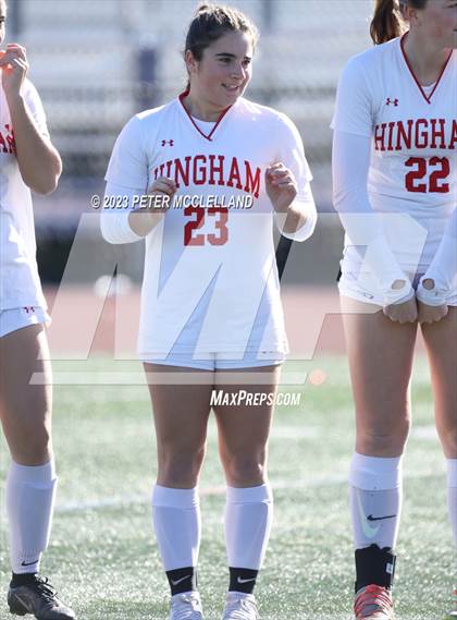 Thumbnail 3 in Hingham vs Masconomet Regional (MIAA Division 2 Quarterfinal) photogallery.