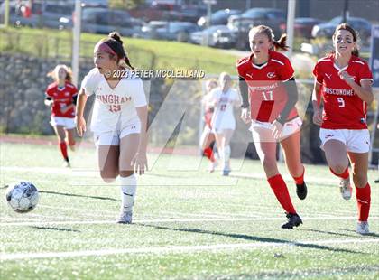 Thumbnail 2 in Hingham vs Masconomet Regional (MIAA Division 2 Quarterfinal) photogallery.