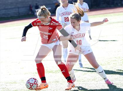 Thumbnail 2 in Hingham vs Masconomet Regional (MIAA Division 2 Quarterfinal) photogallery.