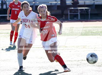 Thumbnail 2 in Hingham vs Masconomet Regional (MIAA Division 2 Quarterfinal) photogallery.