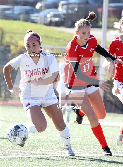 Thumbnail 3 in Hingham vs Masconomet Regional (MIAA Division 2 Quarterfinal) photogallery.
