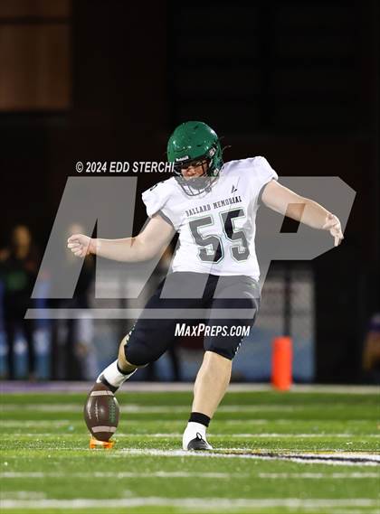 Thumbnail 3 in Ballard Memorial @ Campbellsville (KHSAA Class 1A Round 1 Playoff) photogallery.