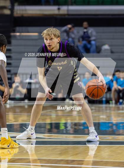 Thumbnail 3 in Concord vs Douglass (MHSAA Division 4 State Final) photogallery.