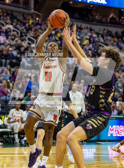 Thumbnail 2 in Concord vs Douglass (MHSAA Division 4 State Final) photogallery.