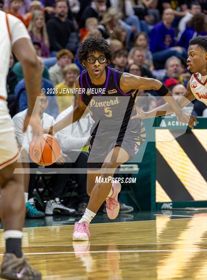 Thumbnail 2 in Concord vs Douglass (MHSAA Division 4 State Final) photogallery.