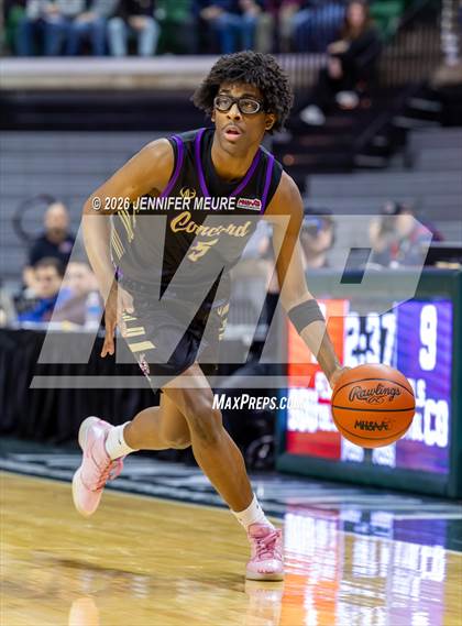 Thumbnail 3 in Concord vs Douglass (MHSAA Division 4 State Final) photogallery.