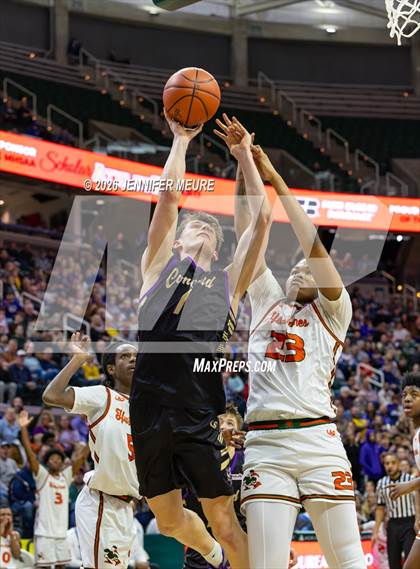 Thumbnail 3 in Concord vs Douglass (MHSAA Division 4 State Final) photogallery.