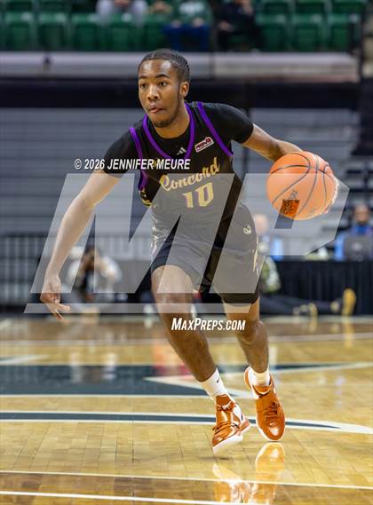 Thumbnail 2 in Concord vs Douglass (MHSAA Division 4 State Final) photogallery.