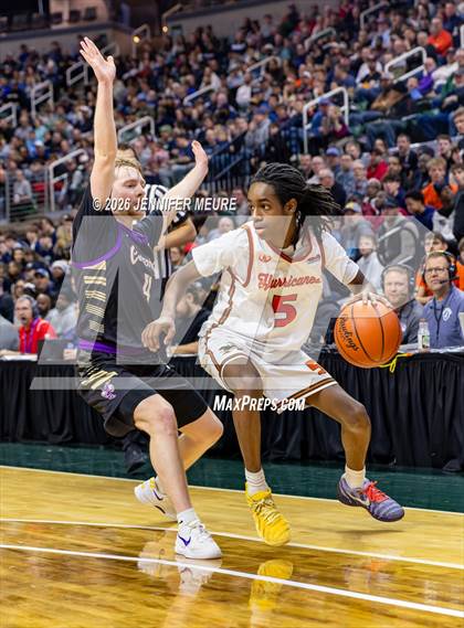 Thumbnail 3 in Concord vs Douglass (MHSAA Division 4 State Final) photogallery.