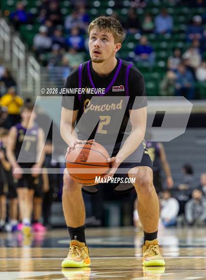 Thumbnail 2 in Concord vs Douglass (MHSAA Division 4 State Final) photogallery.