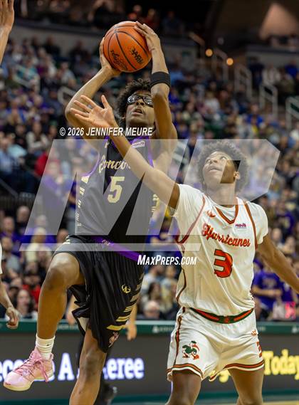 Thumbnail 3 in Concord vs Douglass (MHSAA Division 4 State Final) photogallery.