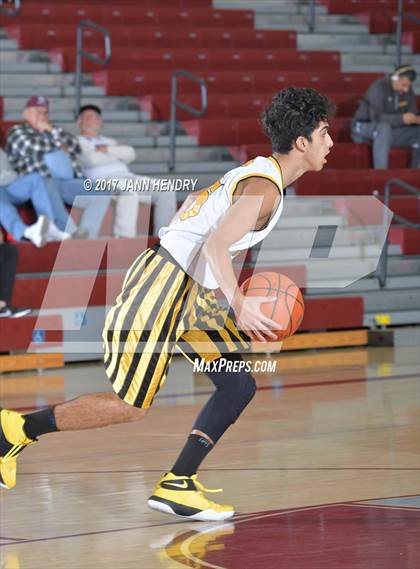 Thumbnail 3 in Capistrano Valley vs. Canyon Springs (Rancho Mirage Holiday Invitational) photogallery.