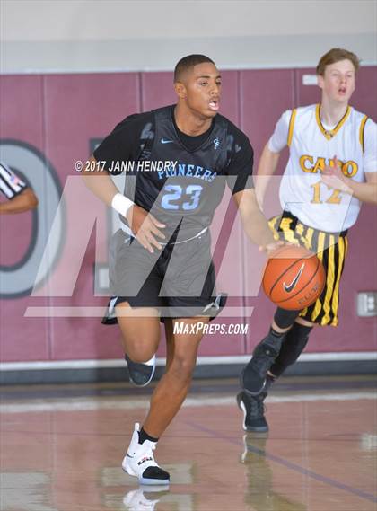 Thumbnail 2 in Capistrano Valley vs. Canyon Springs (Rancho Mirage Holiday Invitational) photogallery.