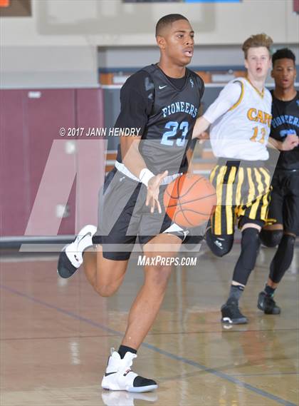 Thumbnail 3 in Capistrano Valley vs. Canyon Springs (Rancho Mirage Holiday Invitational) photogallery.