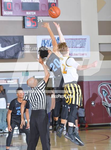 Thumbnail 1 in Capistrano Valley vs. Canyon Springs (Rancho Mirage Holiday Invitational) photogallery.