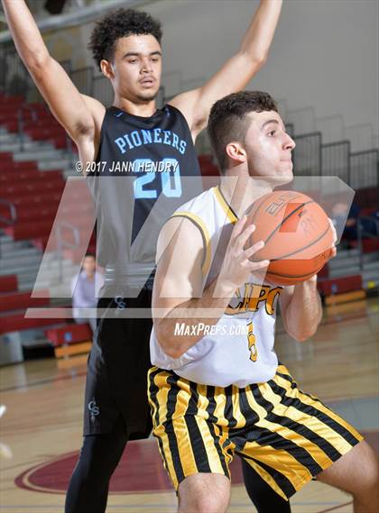 Thumbnail 2 in Capistrano Valley vs. Canyon Springs (Rancho Mirage Holiday Invitational) photogallery.