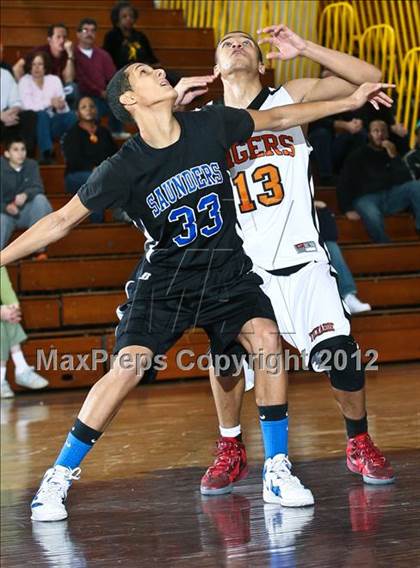 Thumbnail 1 in Saunders vs Tuckahoe (Section One Super Saturday) photogallery.