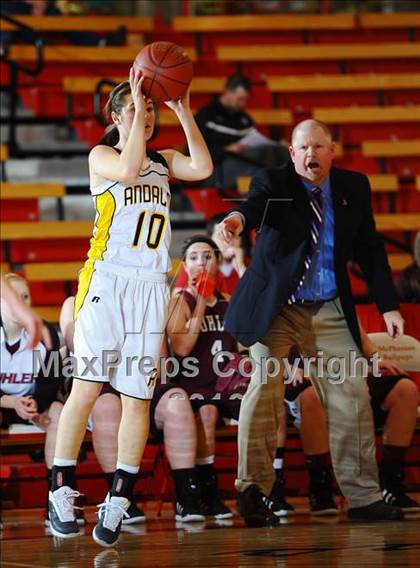 Thumbnail 1 in Andale vs Buhler  (McPherson Optimist Tournament) photogallery.