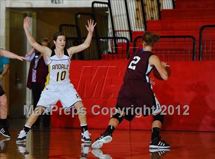 Thumbnail 1 in Andale vs Buhler  (McPherson Optimist Tournament) photogallery.