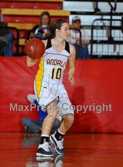 Thumbnail 2 in Andale vs Buhler  (McPherson Optimist Tournament) photogallery.
