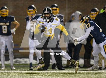 Thumbnail 3 in Marian Catholic @ Sterling (IHSA 5A 1st Round Playoff) photogallery.