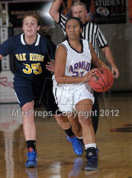 Thumbnail 3 in Armijo vs. Oak Ridge (CIF SJS D1 Playoffs) photogallery.