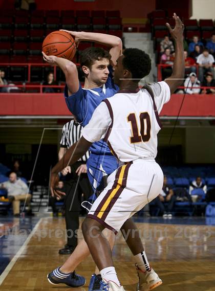Thumbnail 3 in Palisade Prep vs. Haldane (Section 1 Class C Semifinal) photogallery.