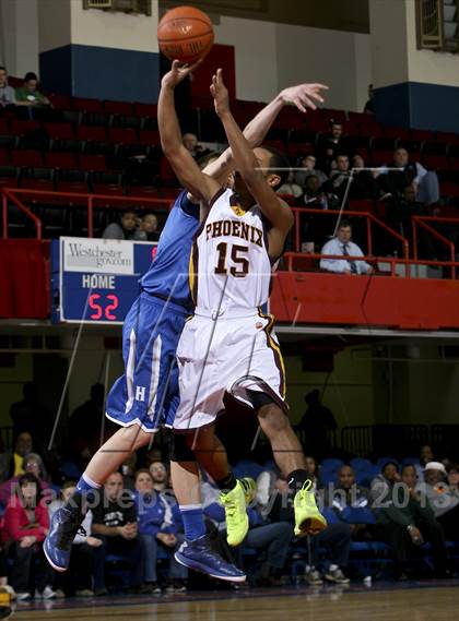 Thumbnail 1 in Palisade Prep vs. Haldane (Section 1 Class C Semifinal) photogallery.