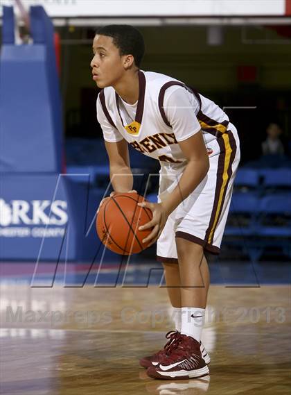 Thumbnail 3 in Palisade Prep vs. Haldane (Section 1 Class C Semifinal) photogallery.