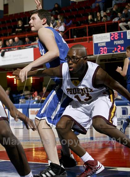 Thumbnail 2 in Palisade Prep vs. Haldane (Section 1 Class C Semifinal) photogallery.