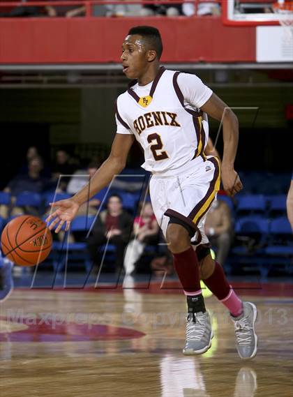 Thumbnail 3 in Palisade Prep vs. Haldane (Section 1 Class C Semifinal) photogallery.