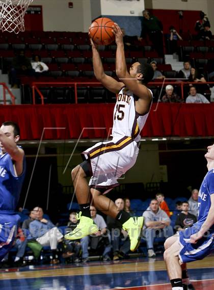 Thumbnail 1 in Palisade Prep vs. Haldane (Section 1 Class C Semifinal) photogallery.