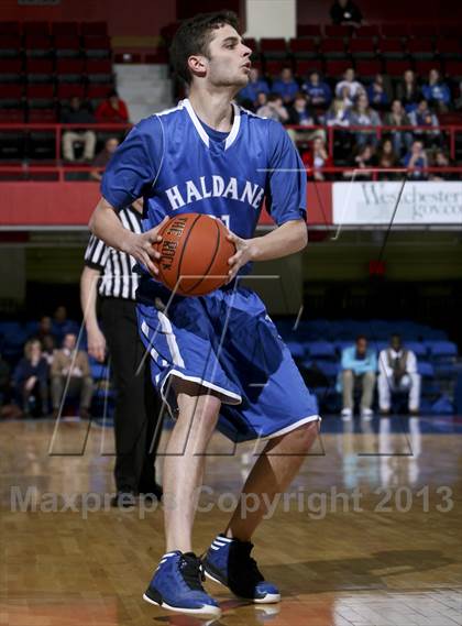 Thumbnail 1 in Palisade Prep vs. Haldane (Section 1 Class C Semifinal) photogallery.