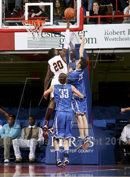 Thumbnail 1 in Palisade Prep vs. Haldane (Section 1 Class C Semifinal) photogallery.